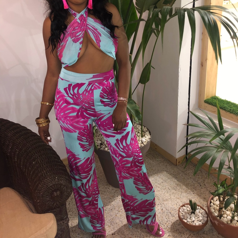 Fashion Nova Tropical Two piece